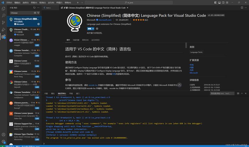 vscode中文版下载2026