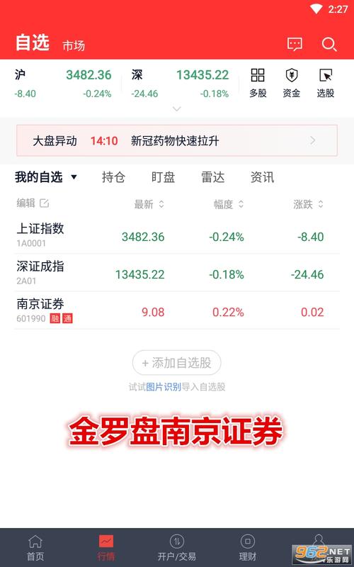 南京证券金罗盘下载2026