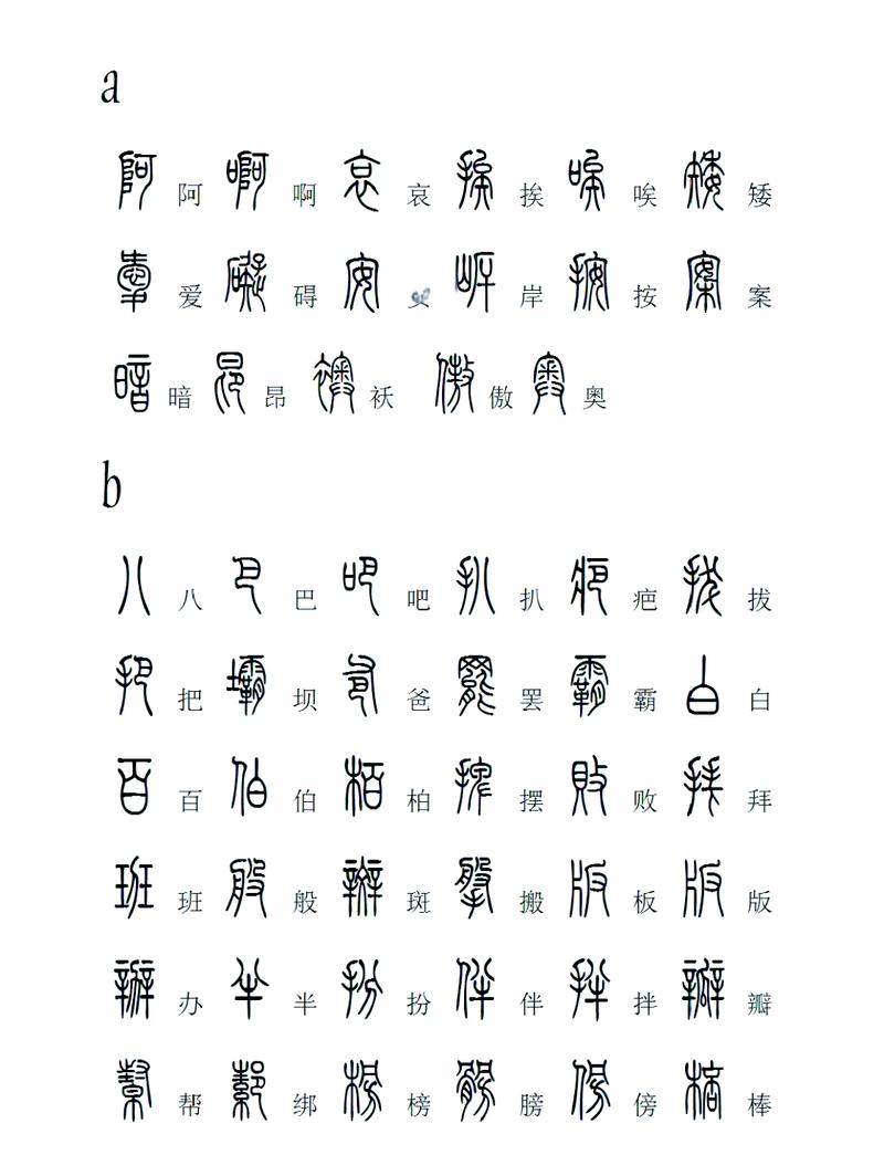 小篆字体下载2026