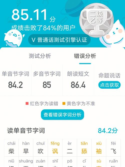 普通话练习软件2026