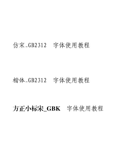 仿宋gb2312字体下载官方版2026