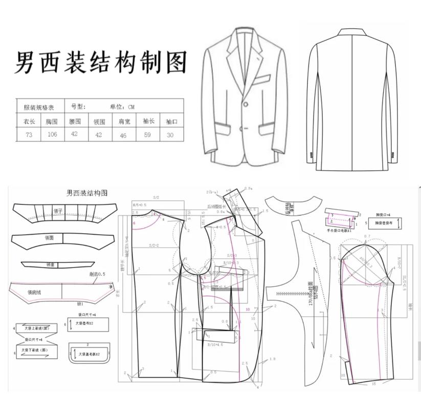 男士西装裁剪视频2026