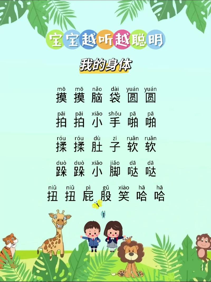 我的身体儿歌视频2026