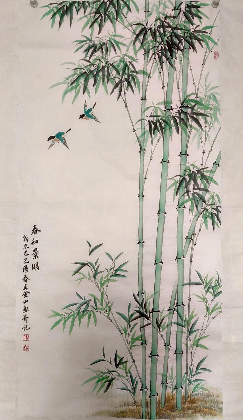 国画竹子的画法视频2026
