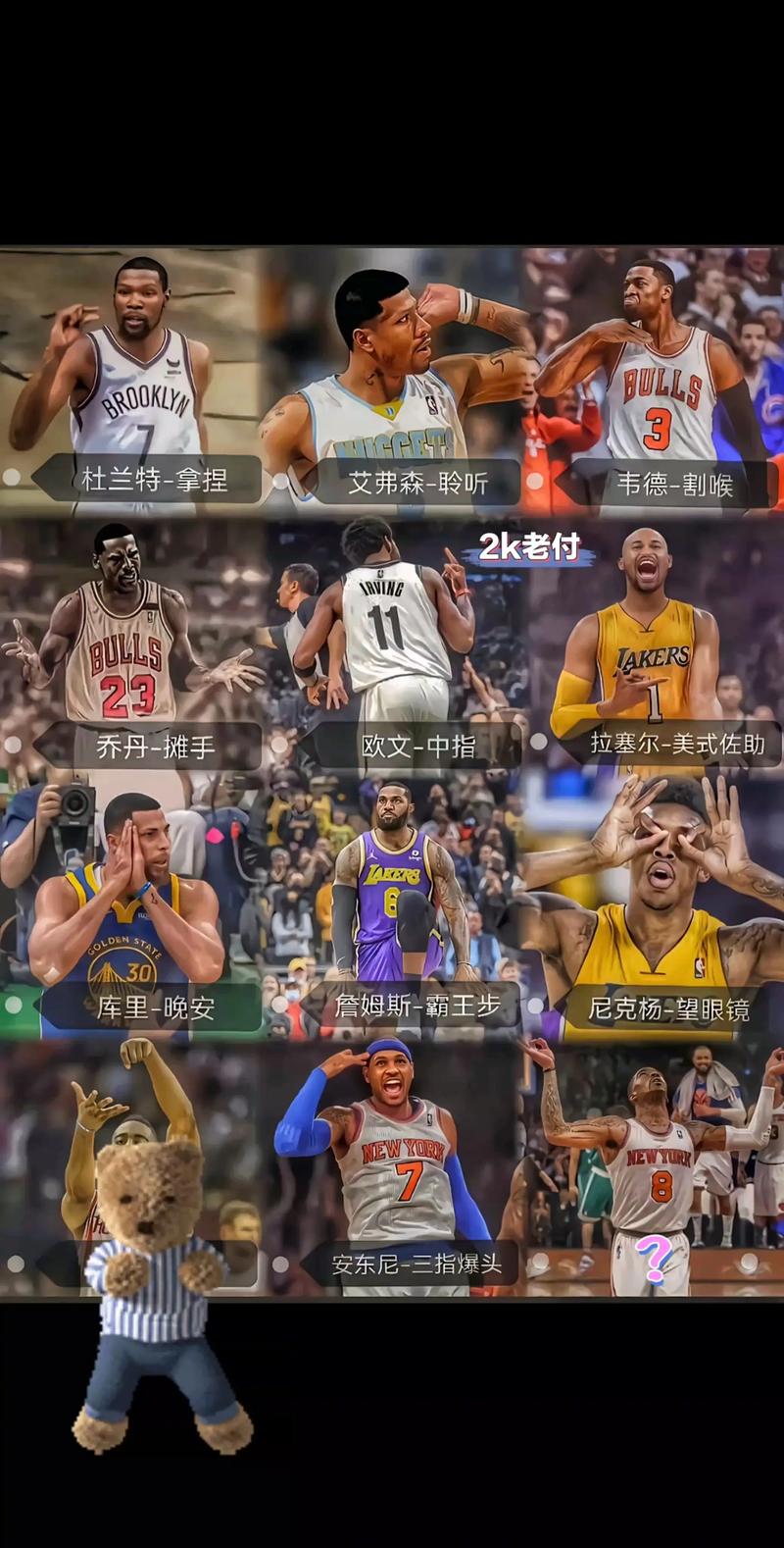 nba庆祝动作视频2026