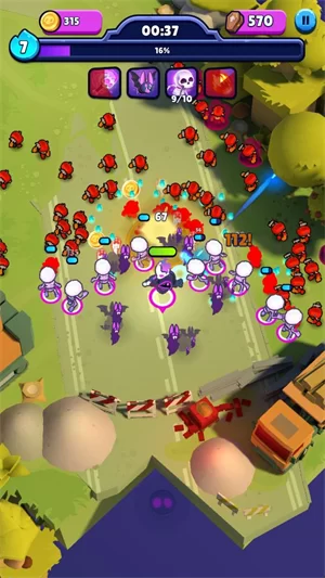 口袋死灵法师战斗画面