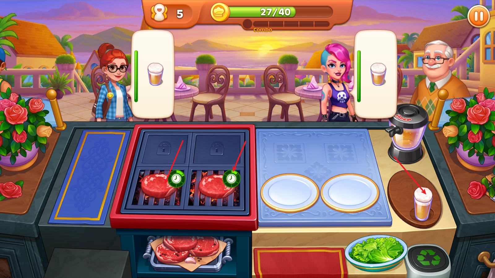 疯狂餐厅烹饪界面 疯狂餐厅烹饪界面