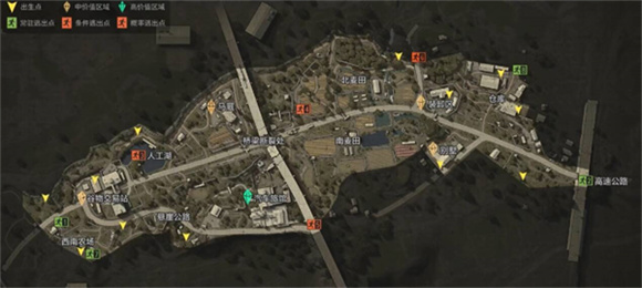 暗区突围国际服2025谷仓点位