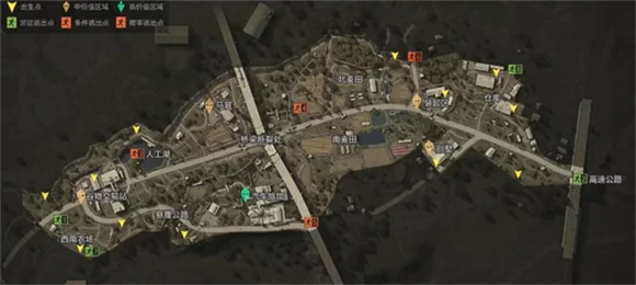 暗区突围国际服2025谷仓点位