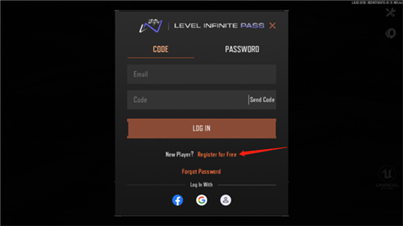 暗区突围国际服2025登录界面