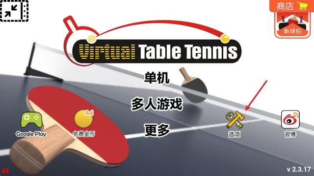 虚拟乒乓球