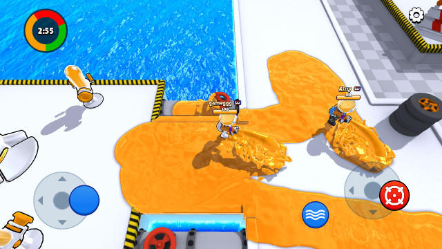 染色派对操作界面