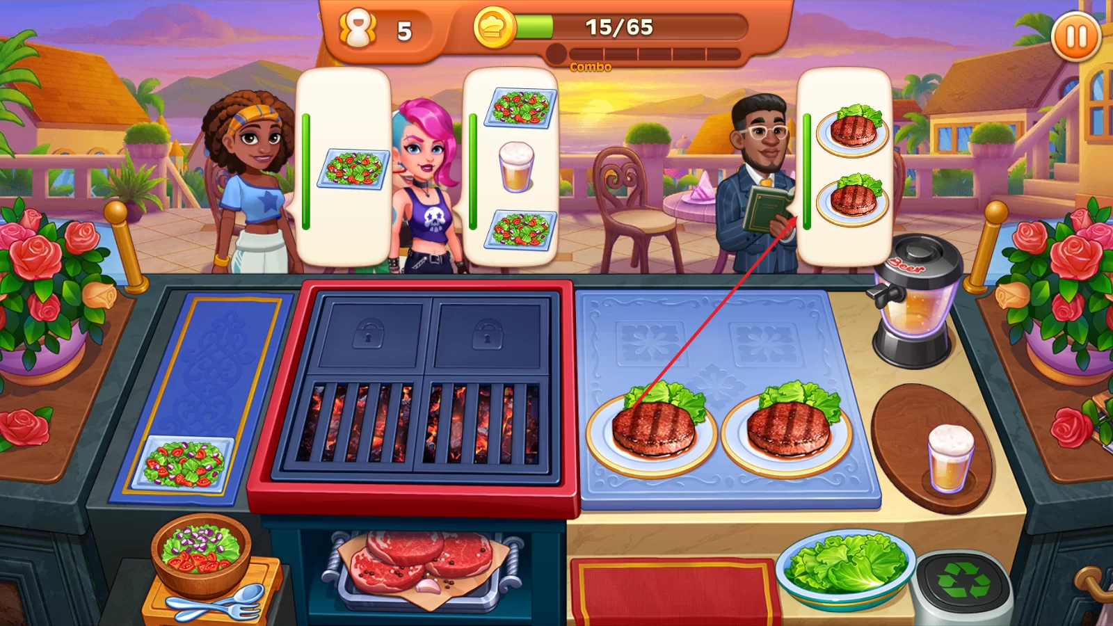 疯狂餐厅活动界面 疯狂餐厅活动界面