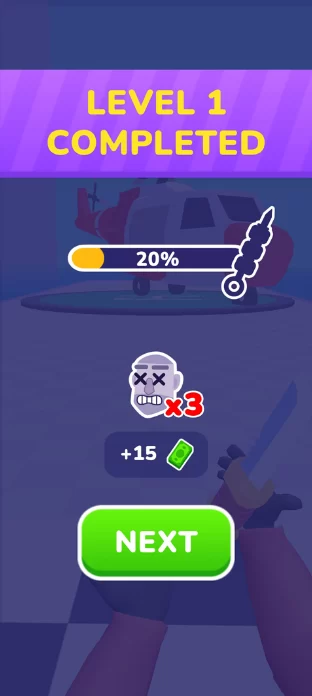 命中大师3D飞刀刺客