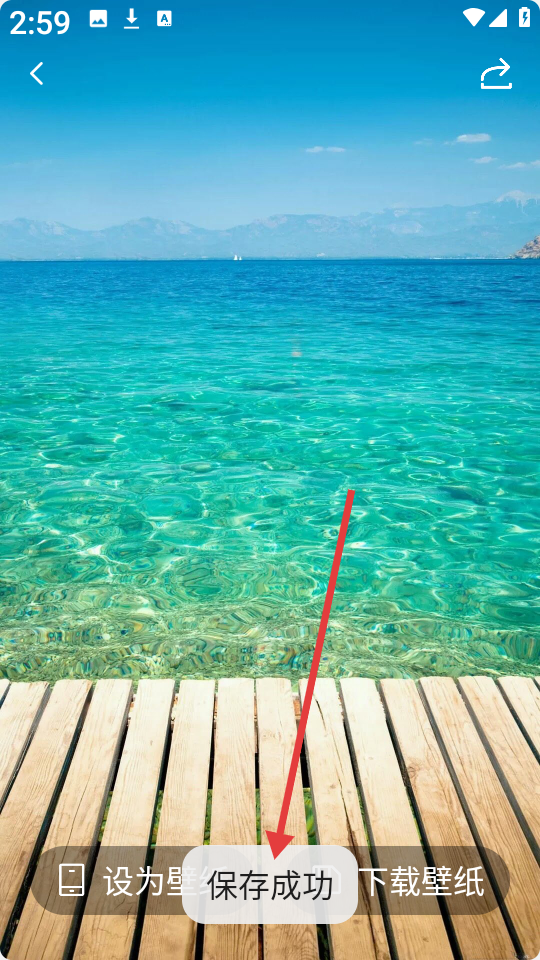 星狐壁纸保存成功