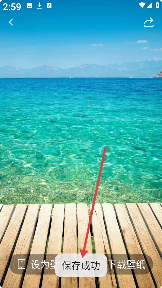 星狐壁纸保存成功