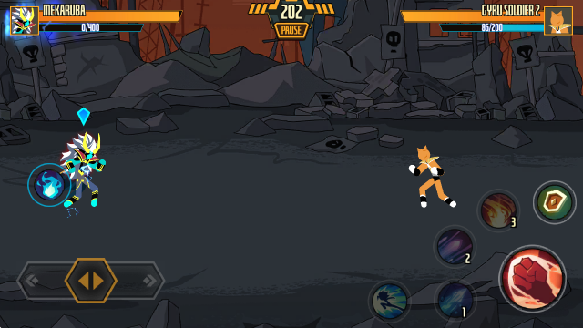 火柴人龙之战争游戏画面