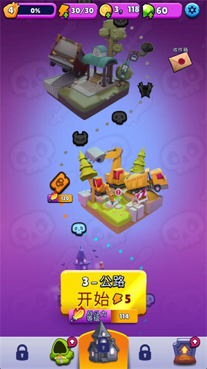 口袋死灵法师开始界面