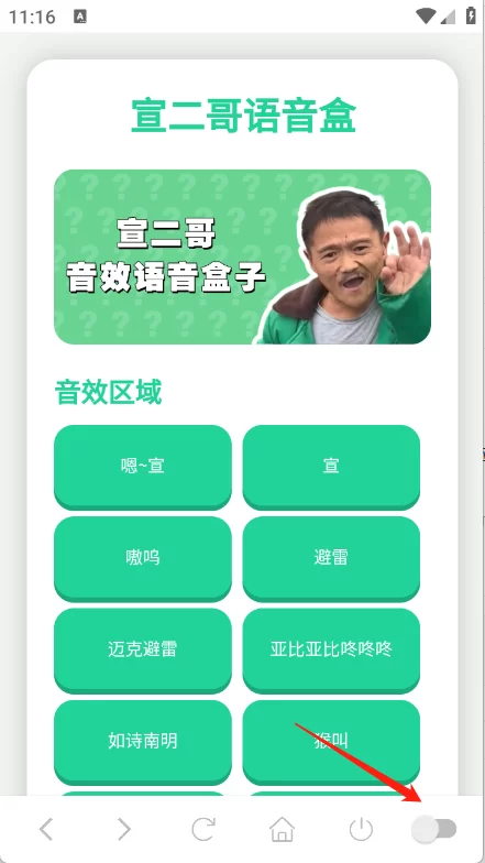 宣二哥语音盒悬浮窗设置界面