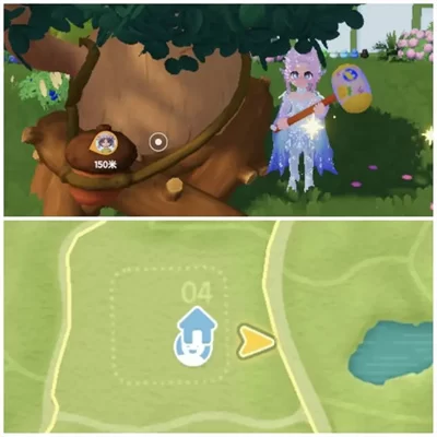 心动小镇12月29日溜溜橡木和无暇荧石采集位置