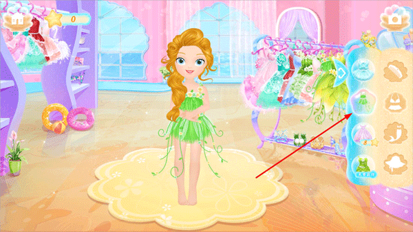 莉比小公主游戏主界面