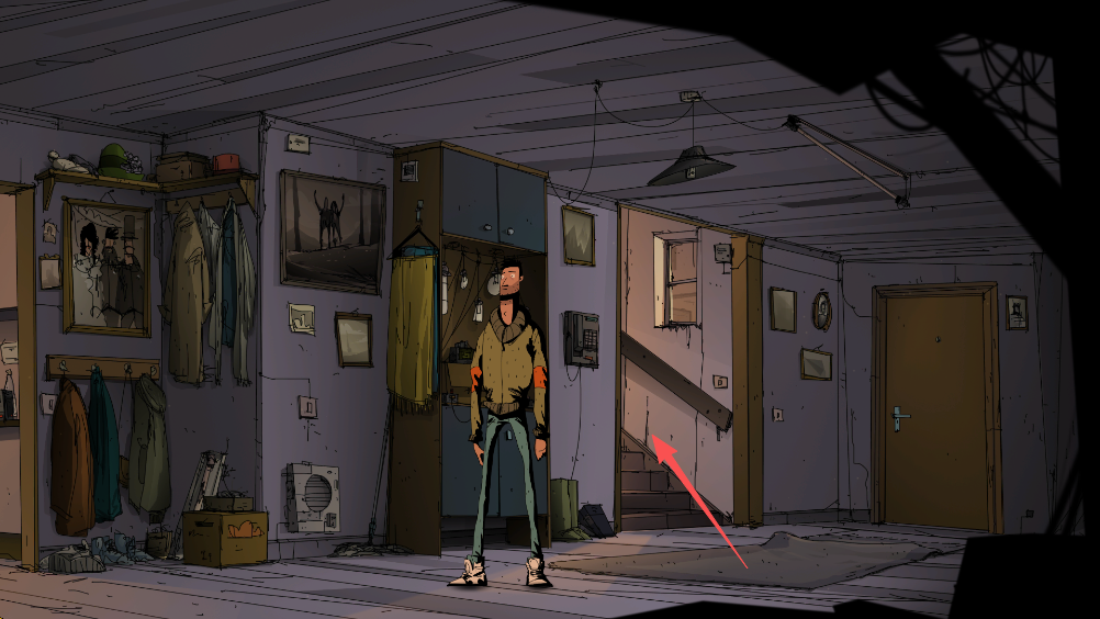 角色移动与场景切换截图