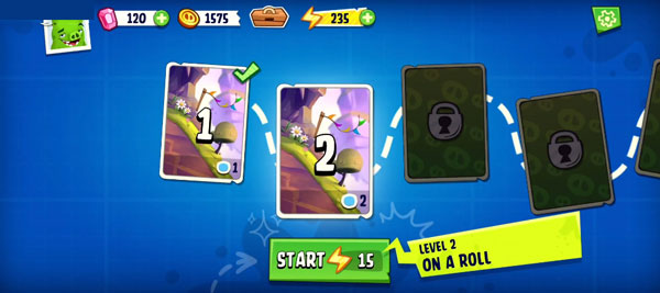 捣蛋猪2关卡选择界面