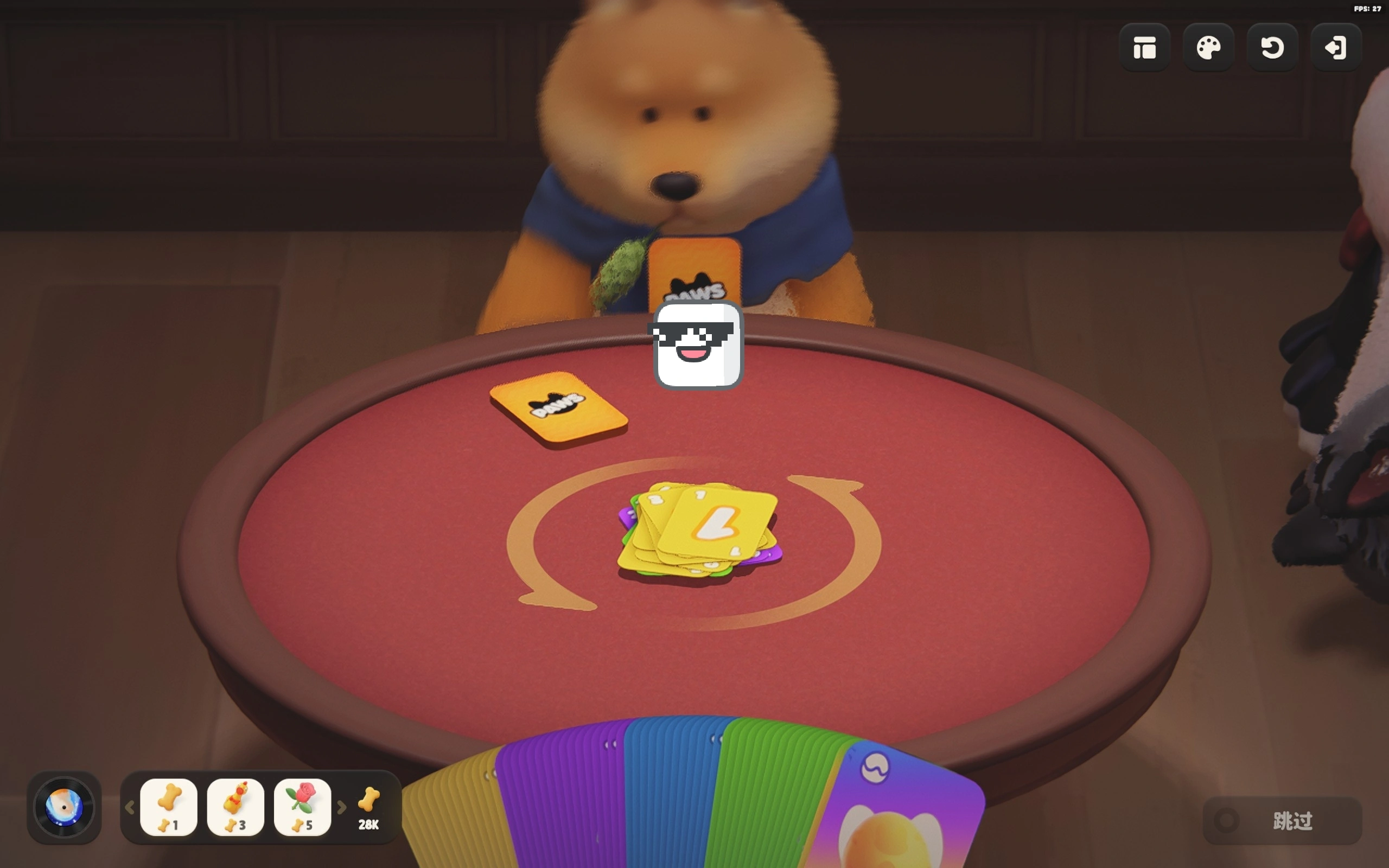 冬季小屋刷饼干