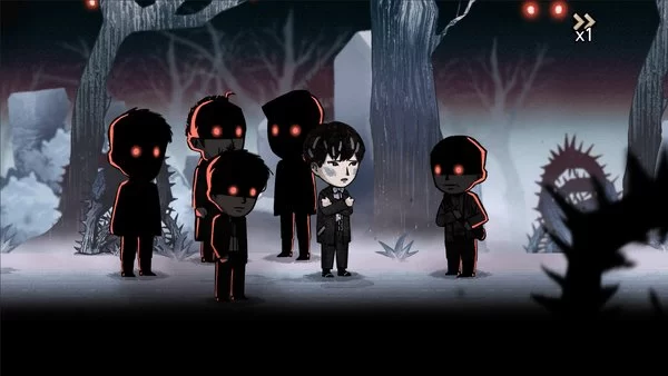 游戏特色截图：角色在历史街头对话