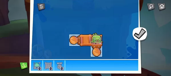 捣蛋猪2游戏建造界面截图