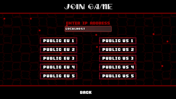 游戏房间选择界面截图