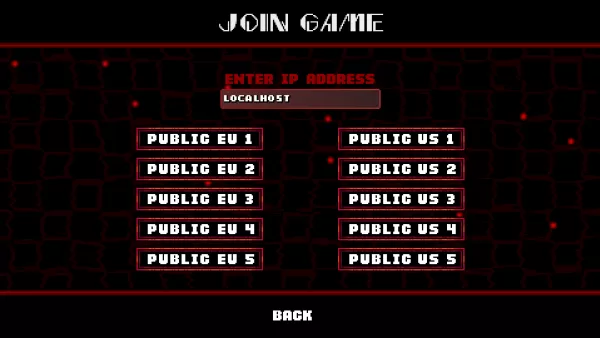 游戏房间选择界面截图