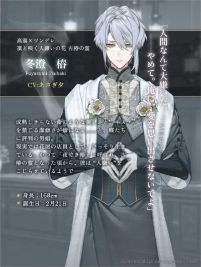 冬澄椿角色形象