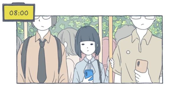 游戏主界面截图，展示精美的手绘风格房间和主角Moon