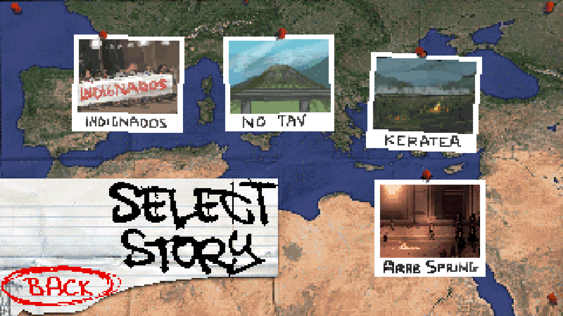 选择游戏关卡和地图 选择游戏关卡和地图