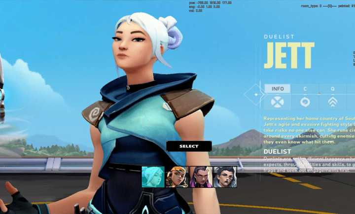 反恐契约角色选择界面