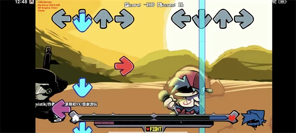 FNF尘埃传说V3手机移植版下载截图