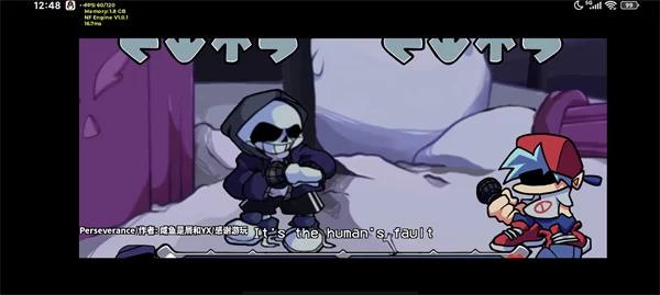 FNF尘埃传说V3手机移植版下载截图