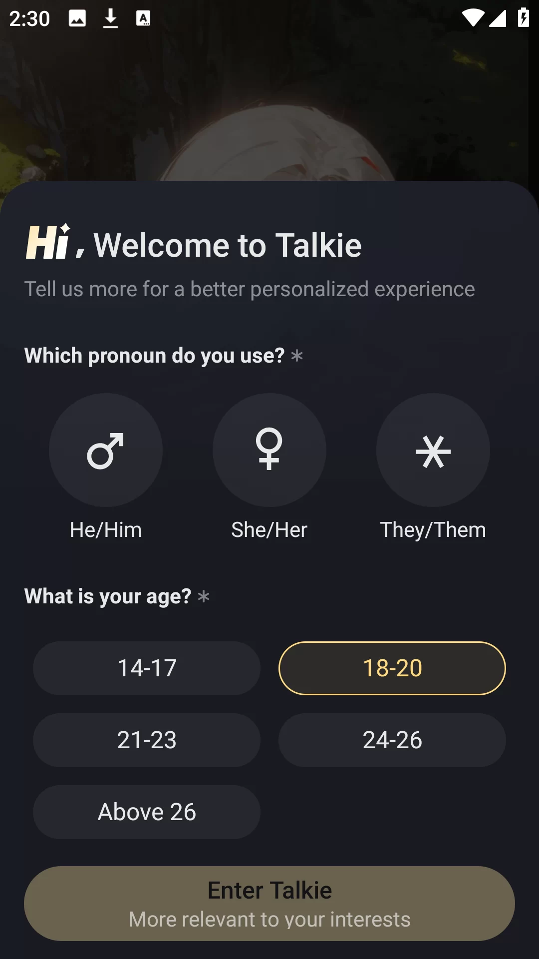 填写个人信息注册账号 填写个人信息注册账号