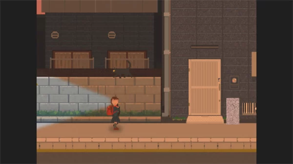 游戏中遇到马赛克怪物的截图