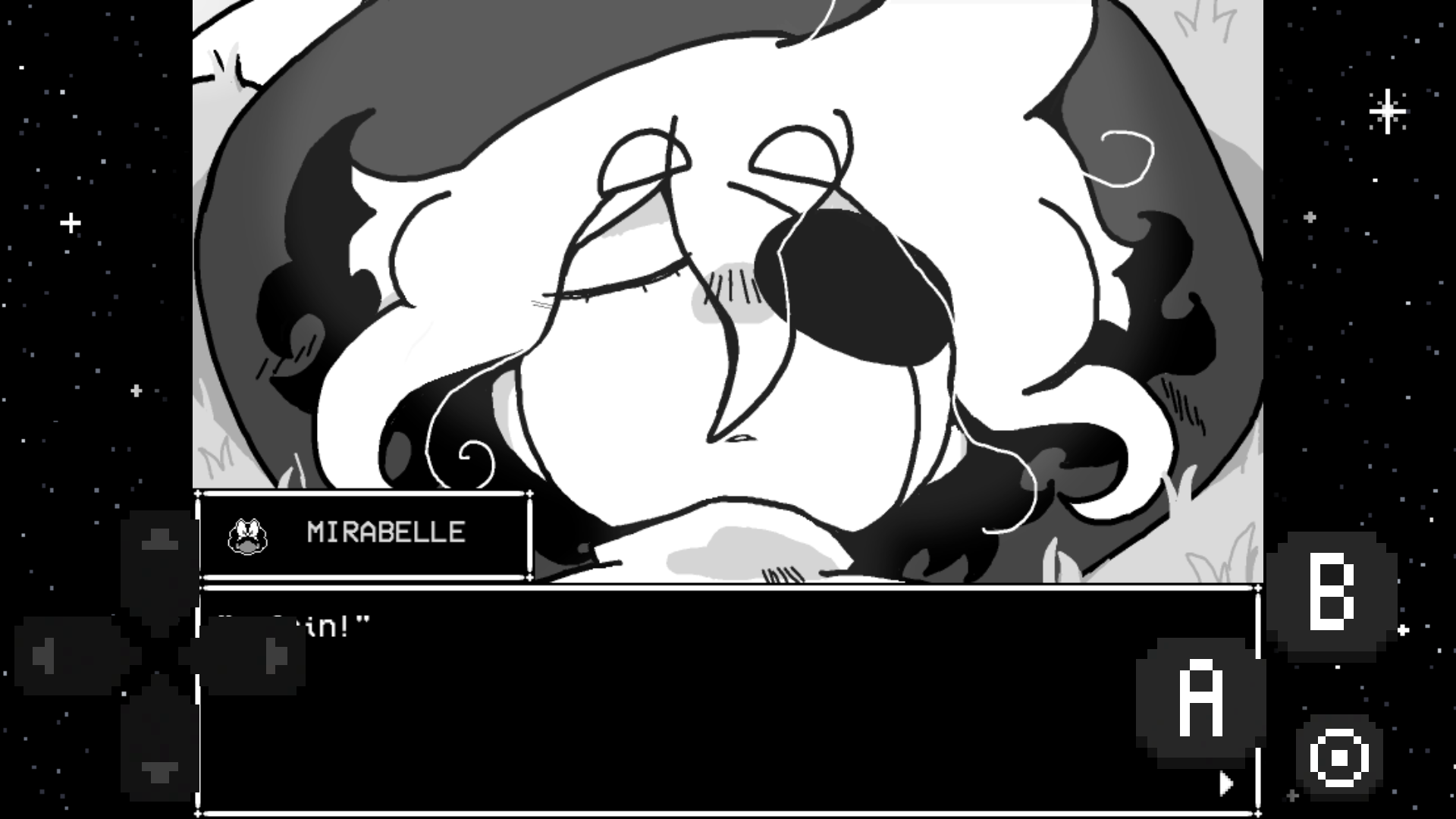 游戏剧情对话场景