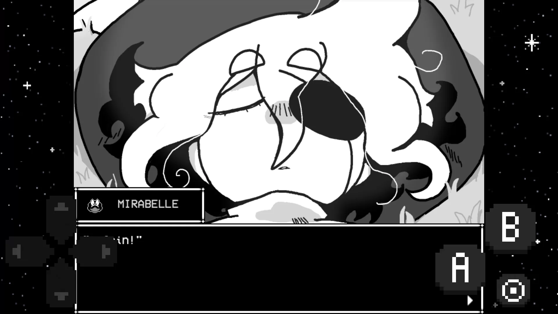 游戏剧情对话场景