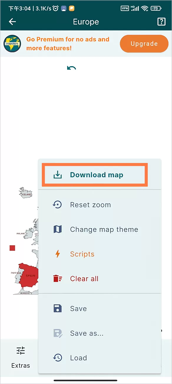MapChart中文版下载地图选项 MapChart中文版下载地图选项