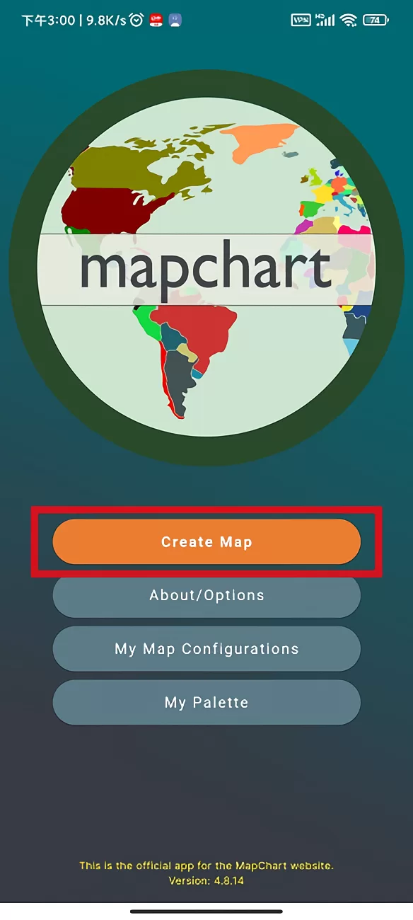 MapChart中文版选择地图界面 MapChart中文版选择地图界面