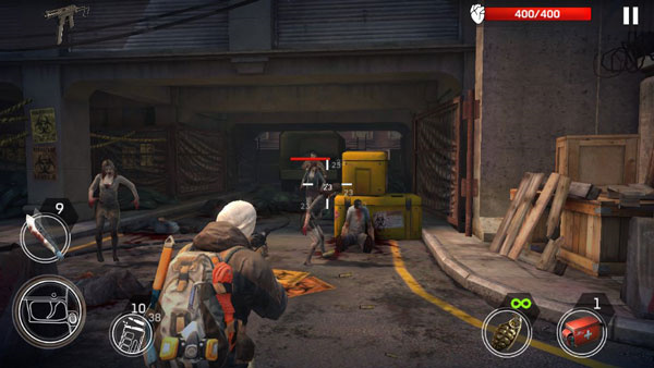 游戏战斗画面展示