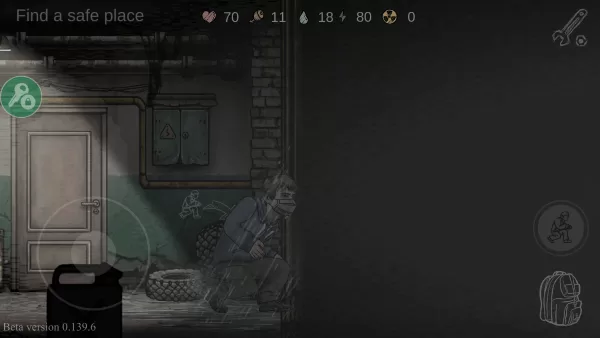 玩家在建造菜单中规划庇护所的布局