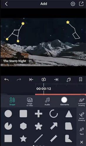 Alight Motion添加素材界面