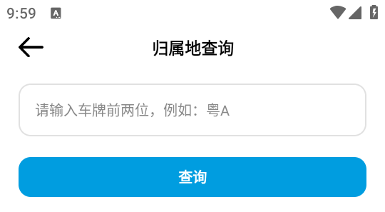 随手拍APP车牌信息查询功能