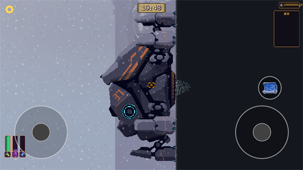 墙世界手游驾驶机械蜘蛛探索画面