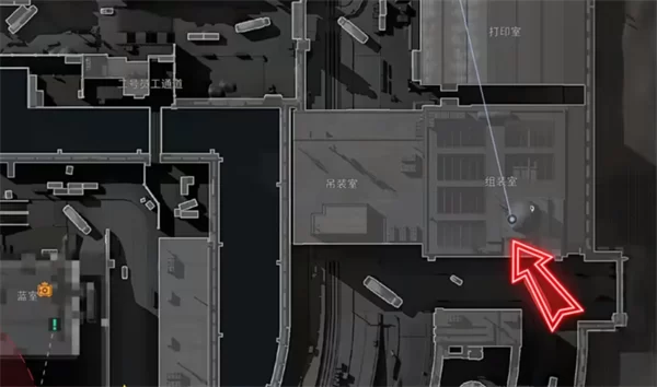 1月9日航天基地组装室密码门位置图解